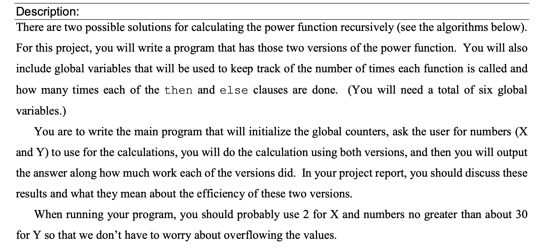 C++, you can write it in Java too! Description: There are