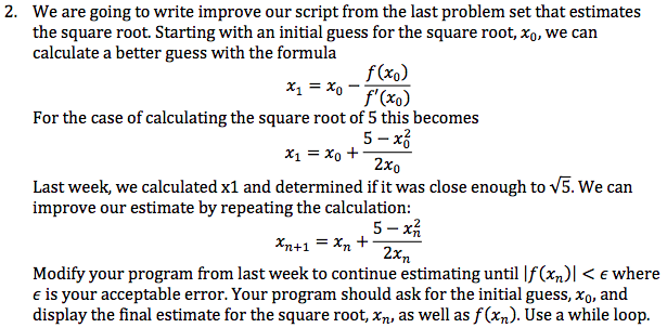  Matlab Programming 2. We are going to write improve our script