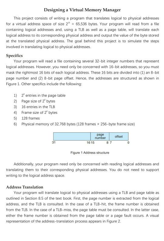 Operating system Homework, please help me solve it, thank you in