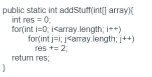 UPDATED JAVA algorithms I) Various levels of analyses 1)Detail the complexity of