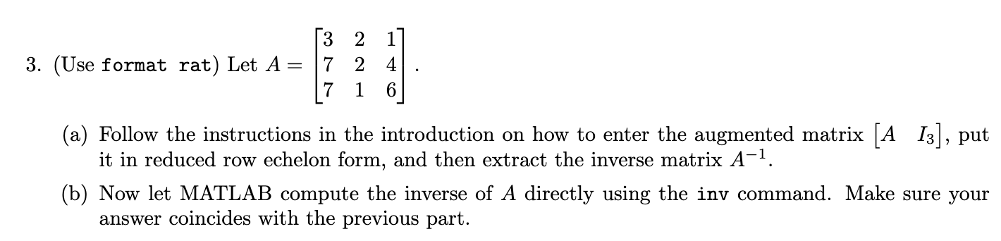 Please answer in MATLAB form/ if not, please do not answer to