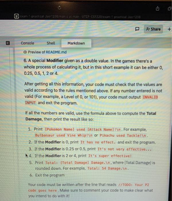 TODO: Your 2 code goes here 1 Good luck! 41 42 43