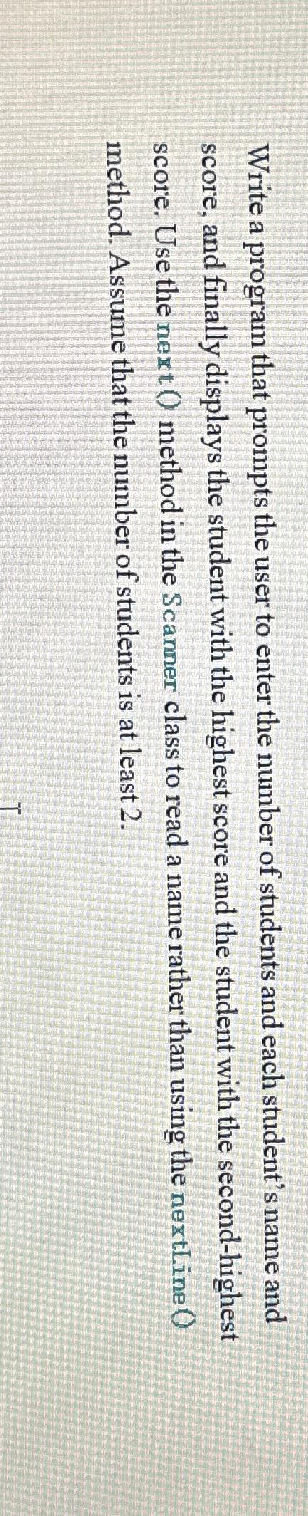  Write a program that prompts the user to enter the number