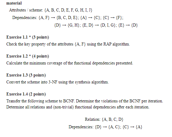 material Attributes / scheme: A, B, C, D, E, F, G,