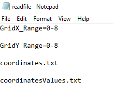 Write a program in C++ to read in the file and retrieve