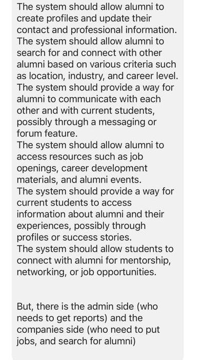 the system and parts of the data dictionary should be submitted, as