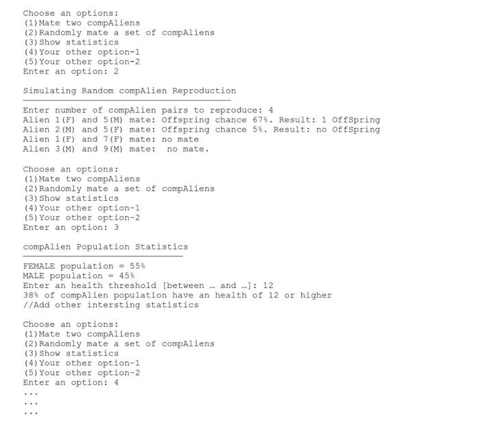 a code length of 128 and made up of these three characters.