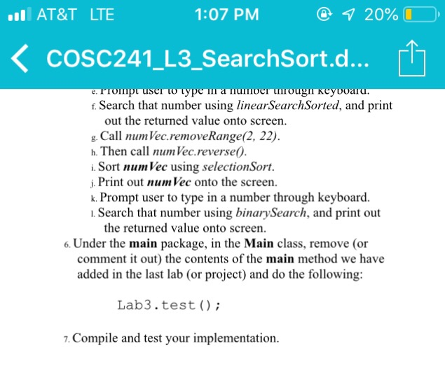 class with the following operations. a bubbleSort(MyVector vec) -conduct bubble sort on