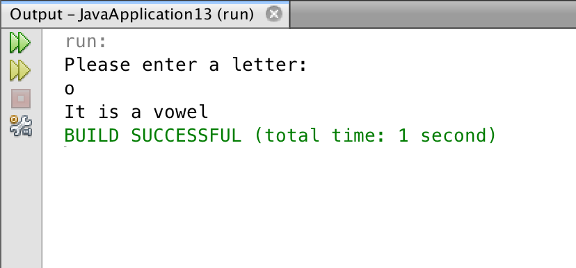 chose one of the operator (+,-,*,/)then using the switch statement execute and