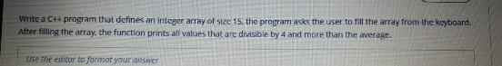  dev-c++ Write a C program that defines an integer array of
