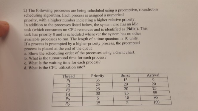  This question is for my operating system class. please answer asap