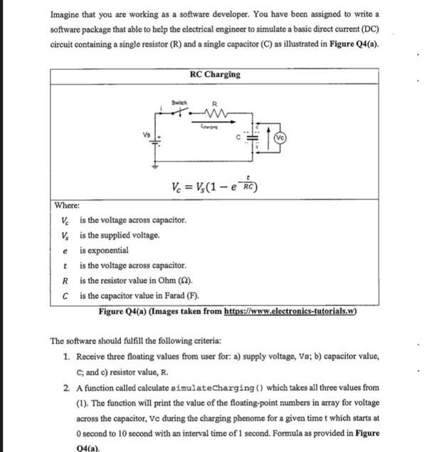 write a coding using c language Imagine that you are working as