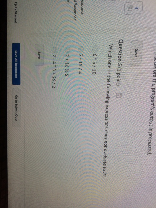 saved #include #library #define #stdio esponse Save Response Question 4 (1 point)