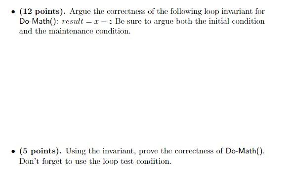 3 4 Do-Math(x, y) result = x z = 0 while z