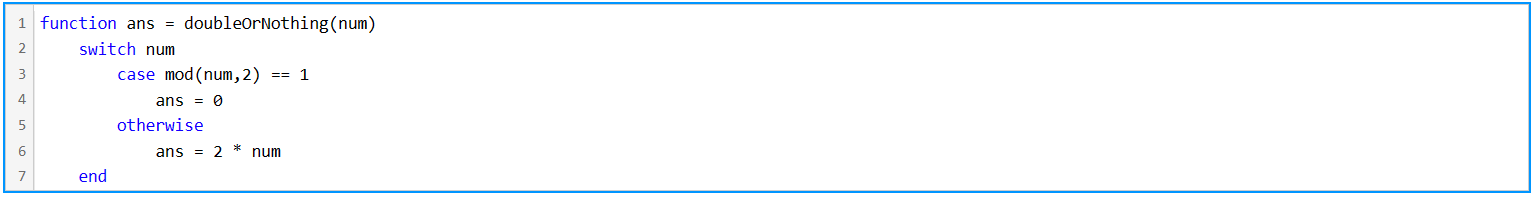 because the input is odd number, but I think they ignored case