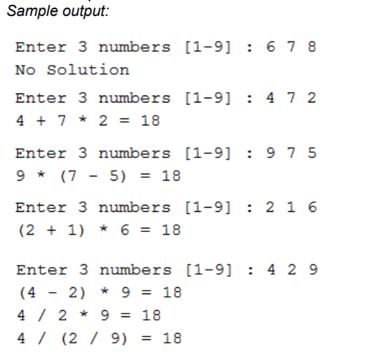 Write a Java program that lets the user to enter 3 numbers,