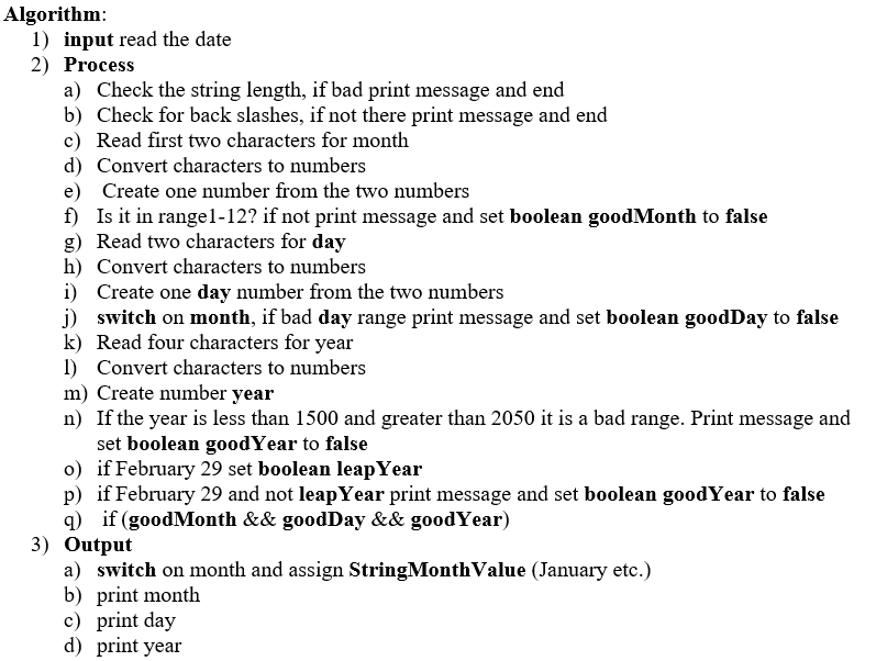 Write a program that reads a string from the keyboard and tests