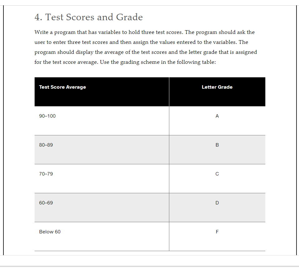 Challenge (4); Page 181-182 (Display test score average to 1 decimal place