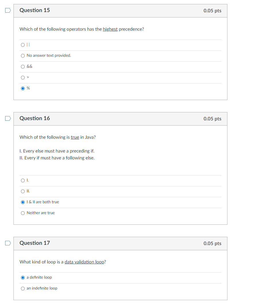 used if there are conditions under which the body of the loop