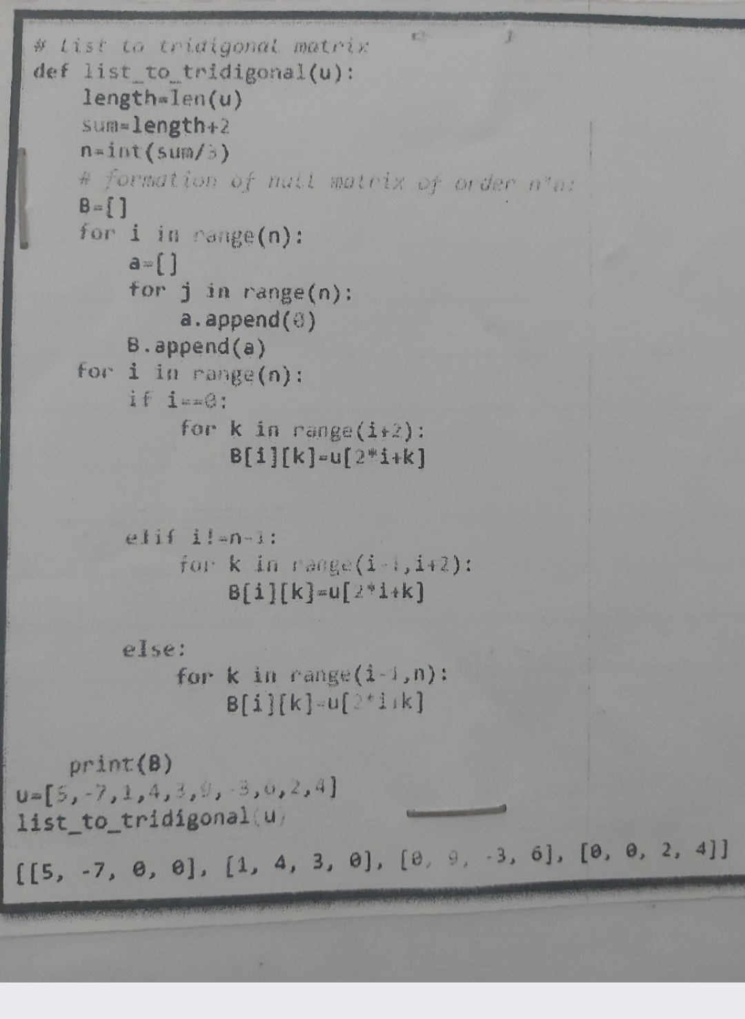  write algorithm and determine worst case time compelxtiy me list to