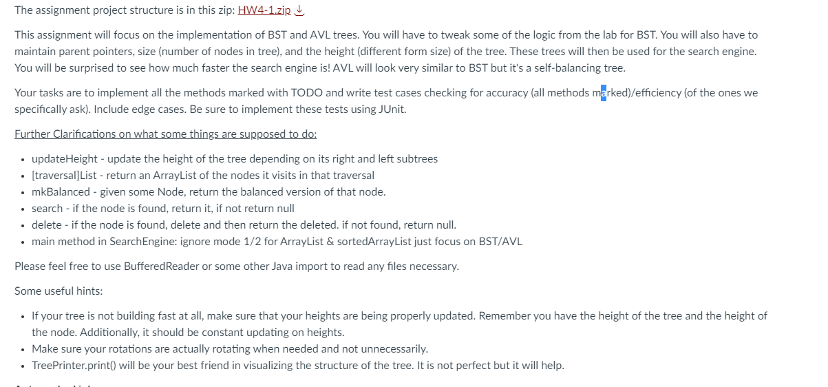  import java.util.List; interface Tree> extends TreePrinter.PrintableNode { // Access fields BinaryNode