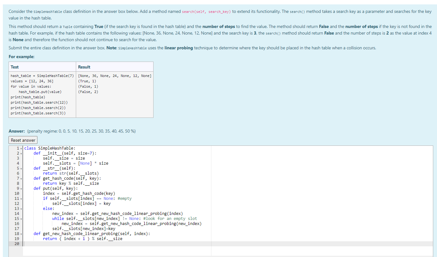 Hey I need help with this question it is in python