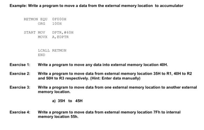  please solve exercise 1,2,3 and 4 Exercise1: END Write a program