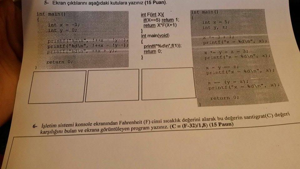  I need help with this C programming question. 