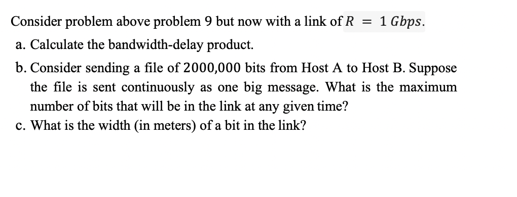 = Consider problem above problem 9 but now with a link