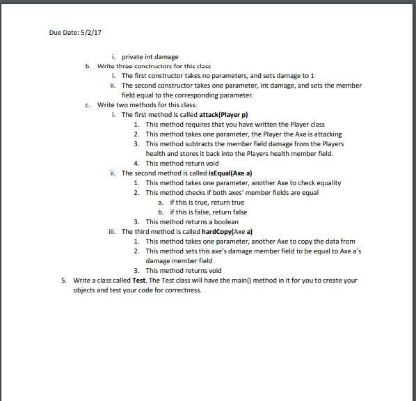 number of methods and they are described below, I have tried to