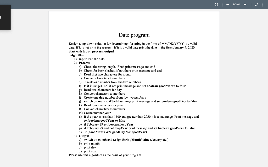  Write a program that reads a string from the keyboard and