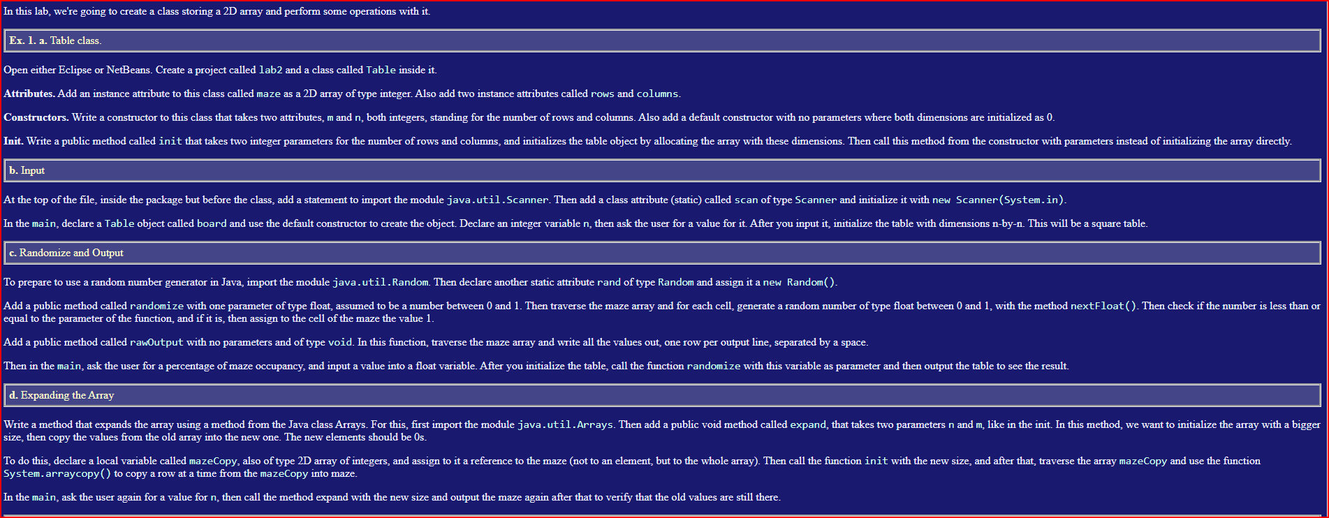 I need help with a homework assignment. Thank you! Please, do not