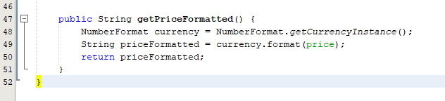 the Product class and enhances its functionality. Review the application 1. Open
