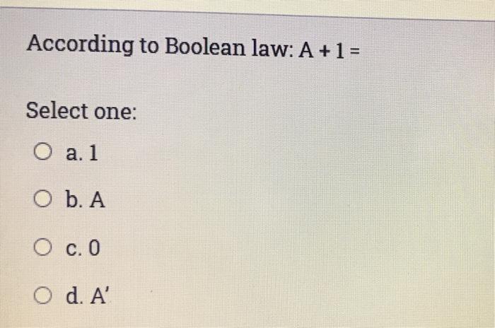 one: O a. 4 O b. 5 O c. 3 O d.