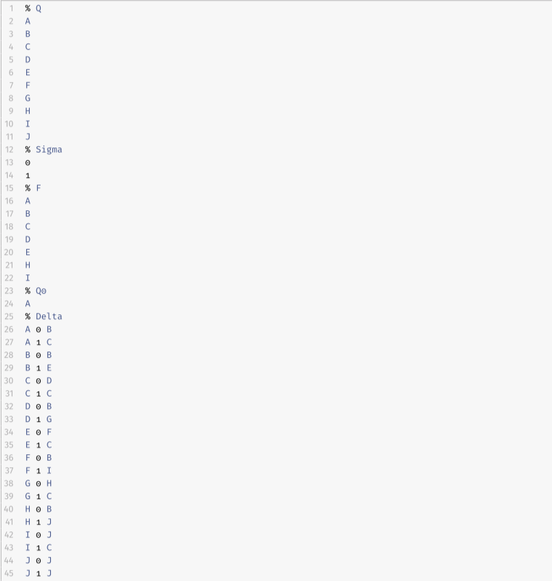 Write a Java program that reads input in from a text file
