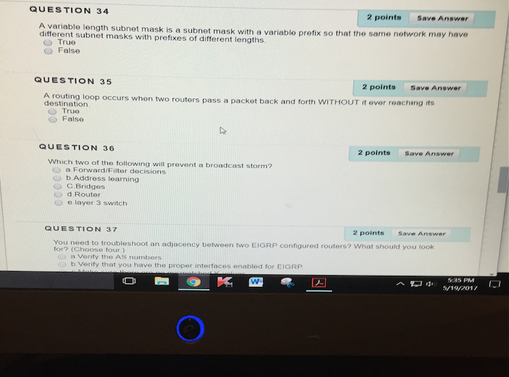  Please try and provide an explanation A variable length net mask