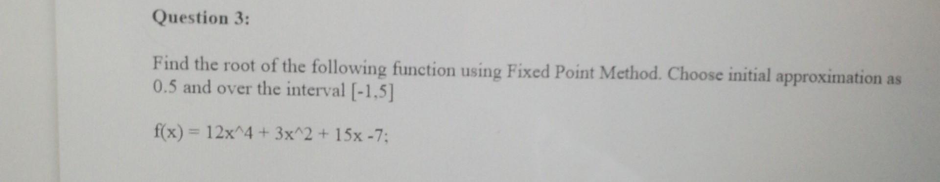  Please I need help but the answer should be in matlab