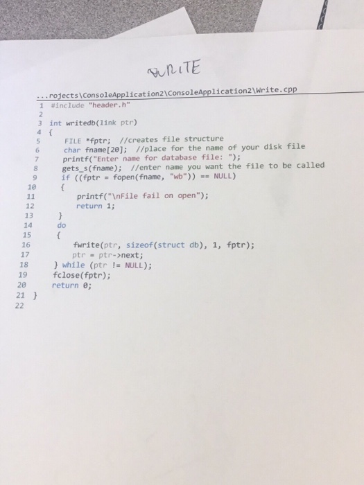 function or one of the source files as well, please also give