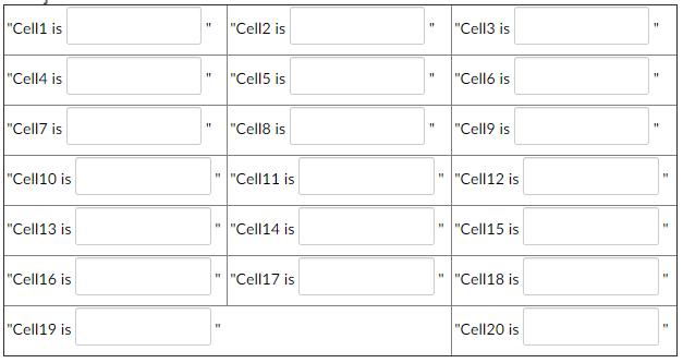 output of the following program? (Fill in all of the blanks.) #include