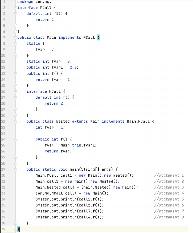 Does this program have type errors? Explain static and dynamic type (subtype