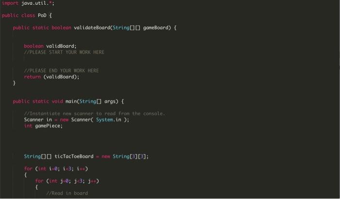 is possible. Tic-Tac-Toe is played on a 3 by 3 board and