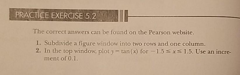 an initial interval of x from 0 to 2m in increments of