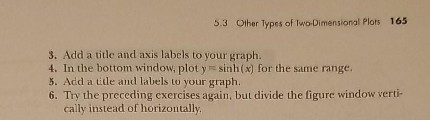 f/100. Create another plot of y = sin ). This time smooth
