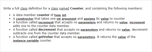  Please write the answer for this question in C++. Write a