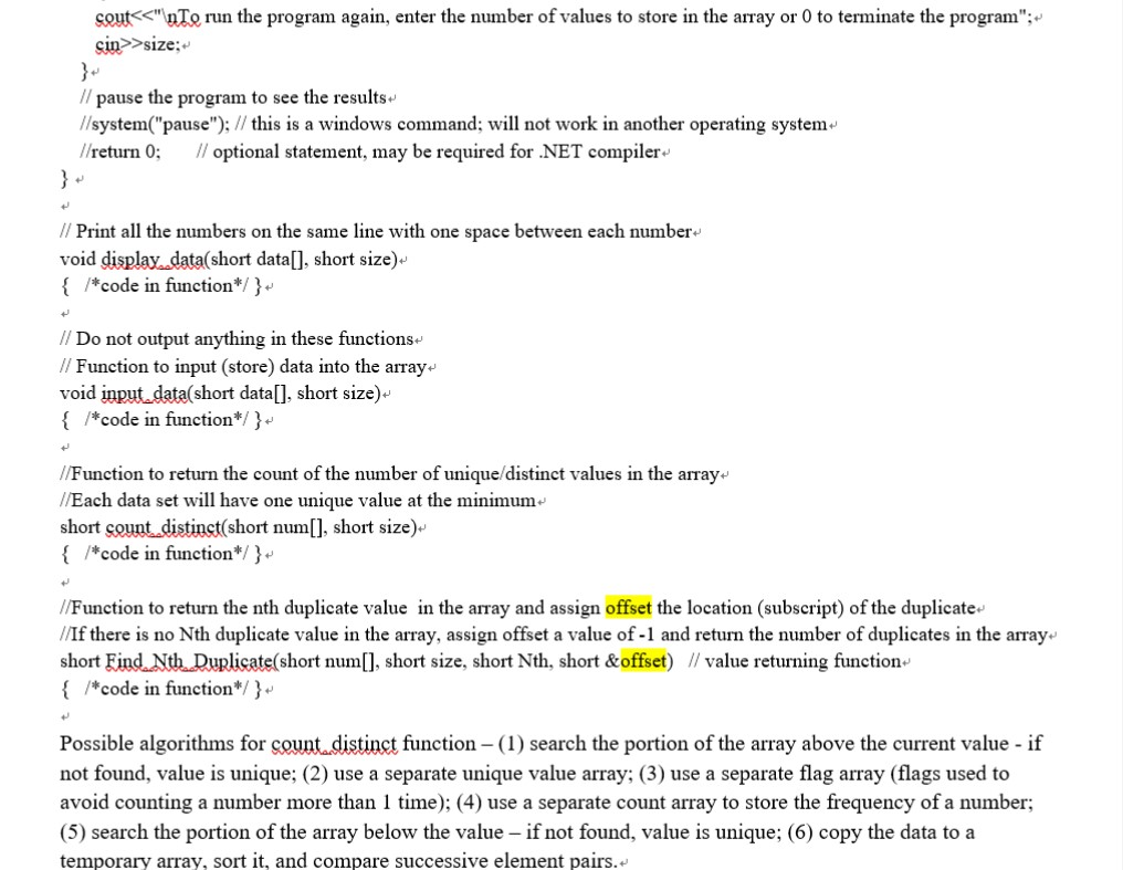 in the range of -32768 to 32767 The values entered will be