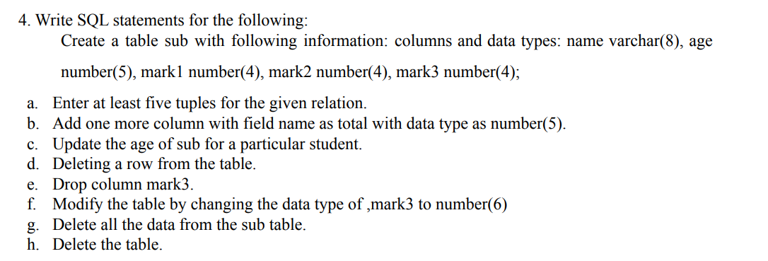 Please write SQL queries for this question, not the explanation or the