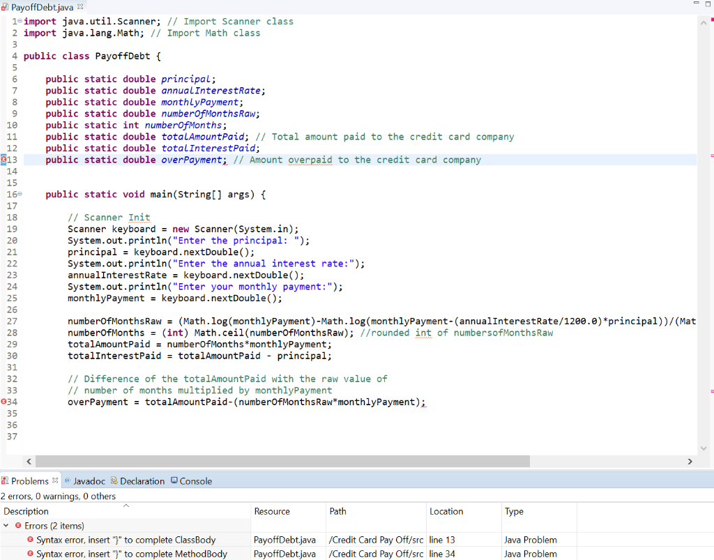  How to fix these syntax errors? Anytime I go to insert