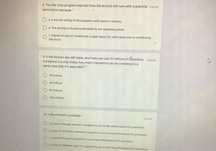  8. The Silly loop program learned from the lecture still runs