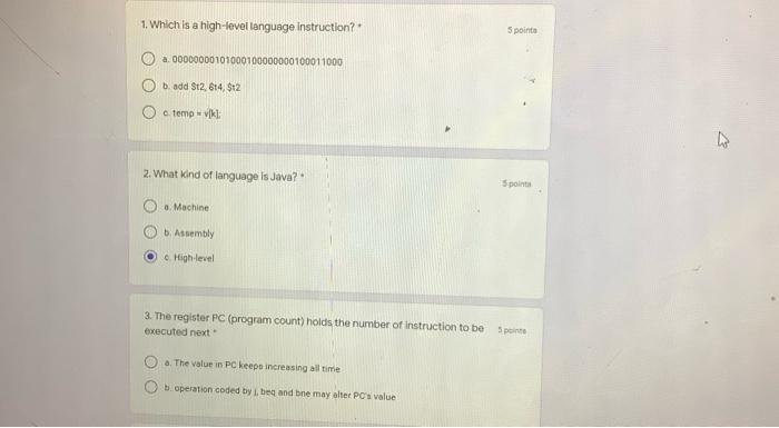 of the program's work space in memory b. The process is forced
