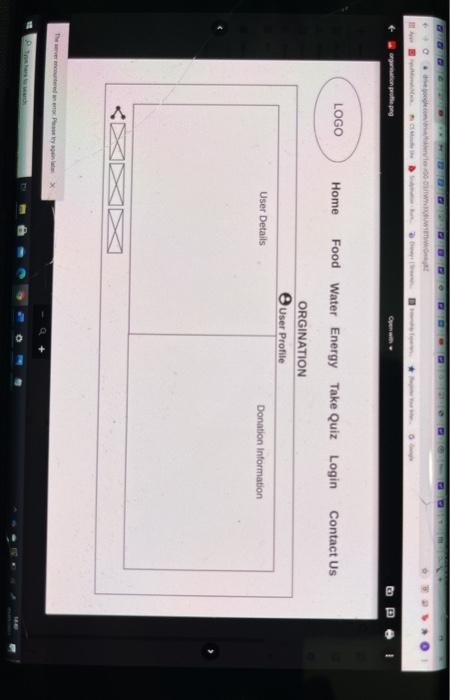 create an html page using an bootstrap.Its an wire frame of a